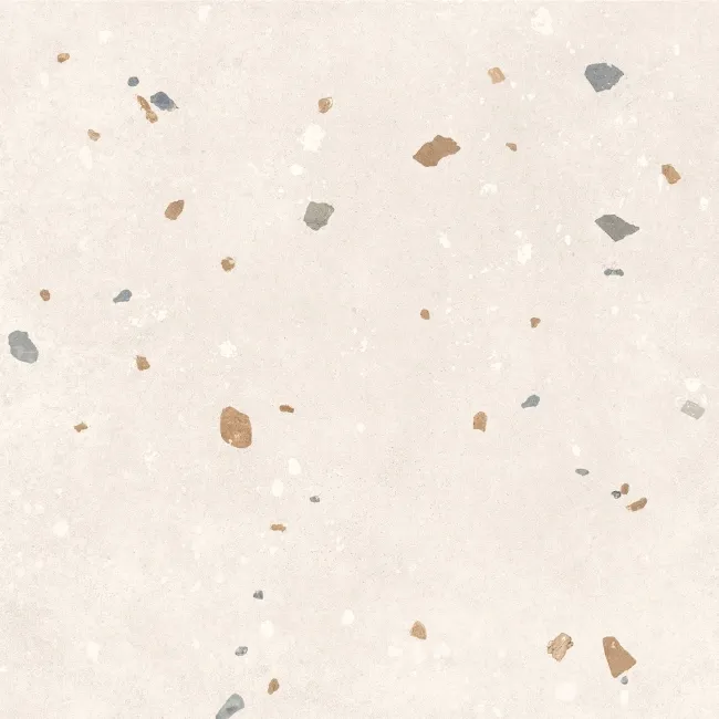 Concept Beige Terrazzo Look Slip Resistant Porcelain Tile 600x600mm