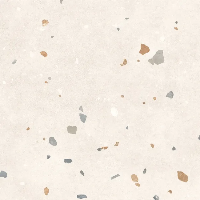 Concept Beige Terrazzo Look Slip Resistant Porcelain Tile 600x600mm