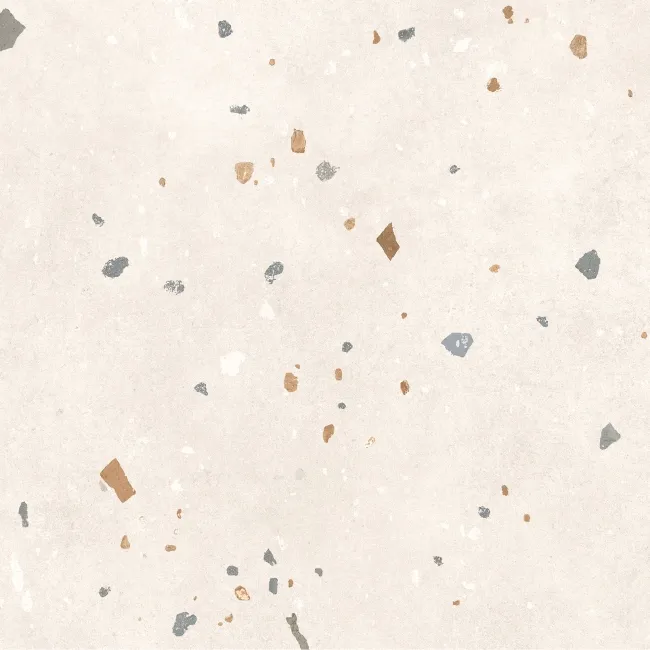 Concept Beige Terrazzo Look Slip Resistant Porcelain Tile 600x600mm