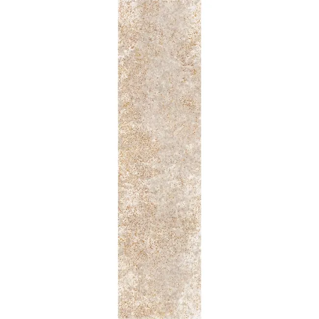 Roca Harmony Beige Stone Brick Look Gloss Ceramic Tile 77x305mm