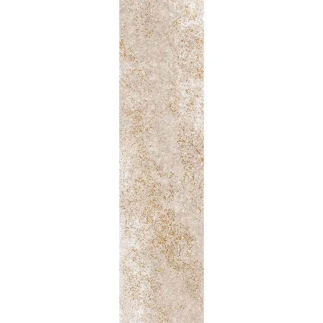 Roca Harmony Beige Stone Brick Look Gloss Ceramic Tile 77x305mm