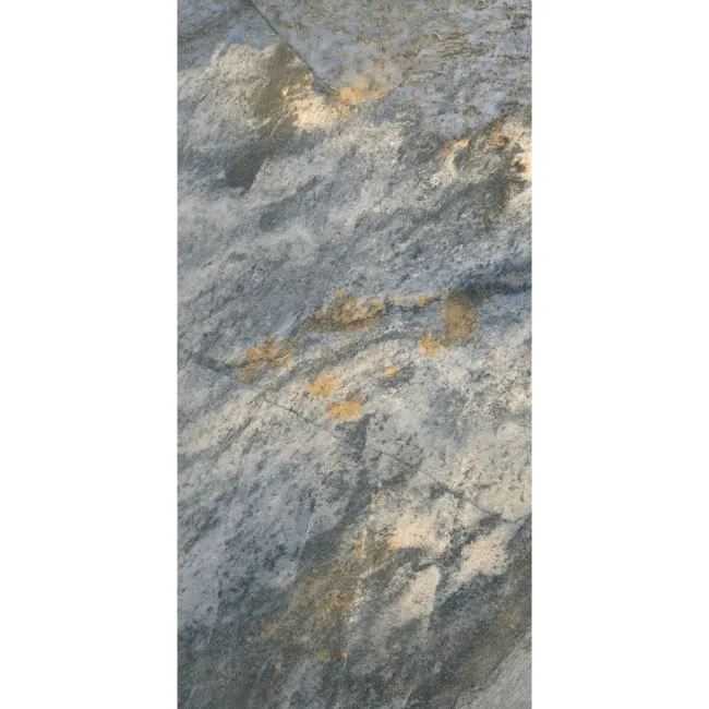 Icon Blue Quartzite Look Matt Porcelain Tile 300x600mm