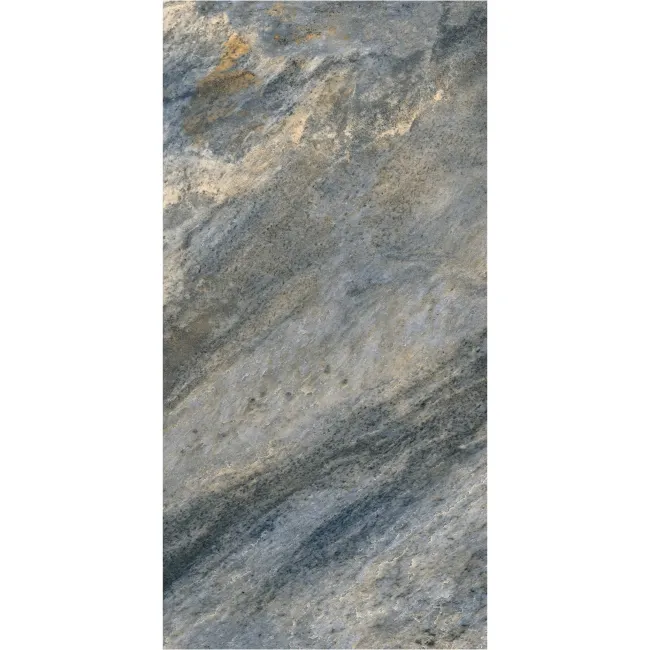 Icon Blue Quartzite Look Matt Porcelain Tile 300x600mm