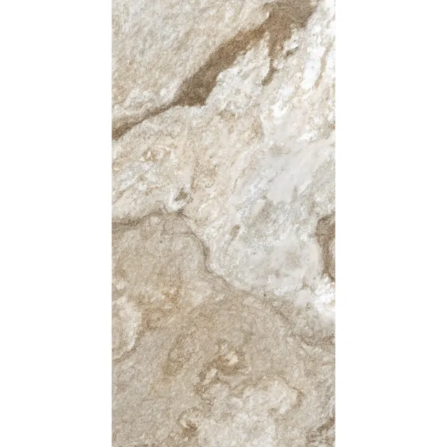 Icon Beige Quartzite Look Matt Porcelain Tile 300x600mm