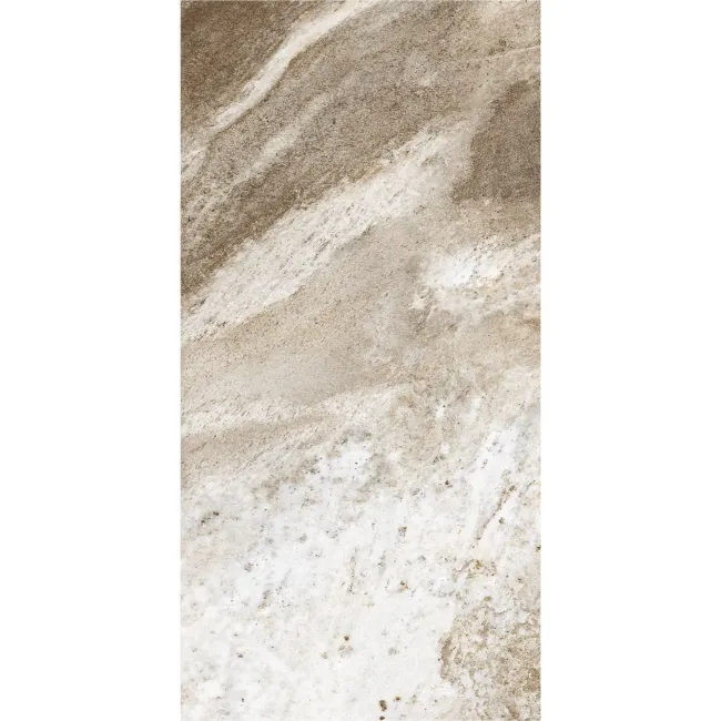 Icon Beige Quartzite Look Matt Porcelain Tile 300x600mm
