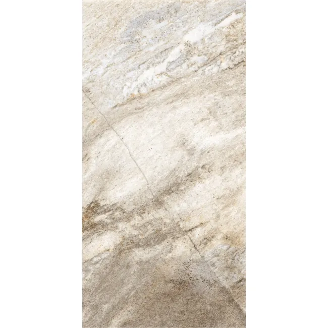 Icon Beige Quartzite Look Matt Porcelain Tile 300x600mm