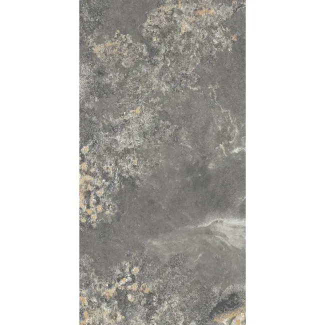 Ko Samui Black Slate Look Matt Porcelain Tile 300x600mm