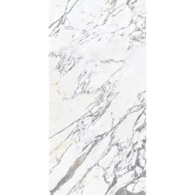 Lavish White Marble Look Matt Porcelain Tile 600x1200mm