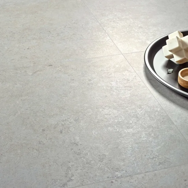 Roca Limestone Look Grey Matt Porcelain Tile 600x600mm