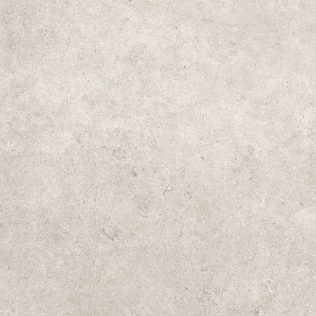 Roca Limestone Look White Matt Porcelain Tile 600x600mm