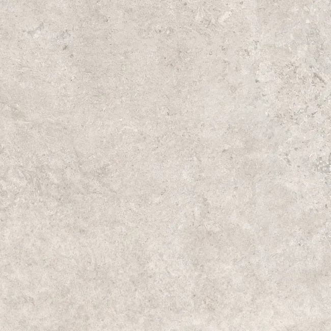 Roca Limestone Look White Matt Porcelain Tile 600x600mm