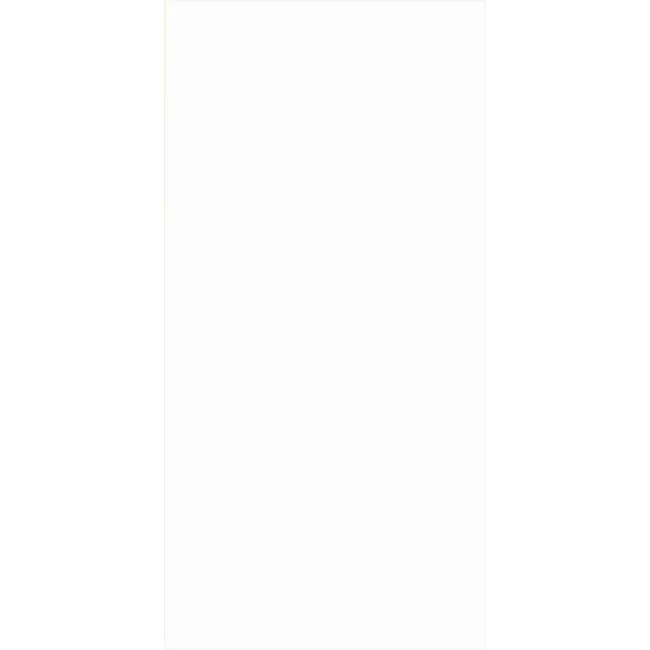 Crystal White Plain White Gloss Ceramic Tile 300x600mm