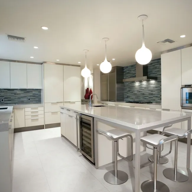 Alice White Concrete Look Matt Porcelain Tile 600x600mm