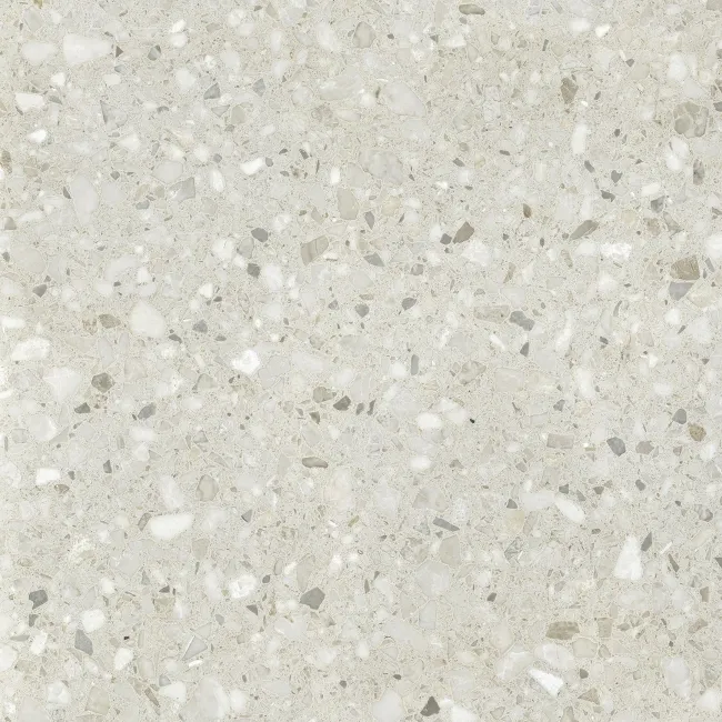 Mixy Beige Terrazzo Look Matt Porcelain Tile 600x600mm