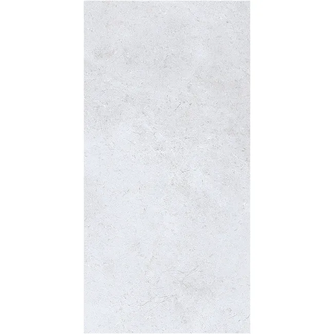 Bourke Light Grey Stone Look Matt Porcelain Tile 600x298mm