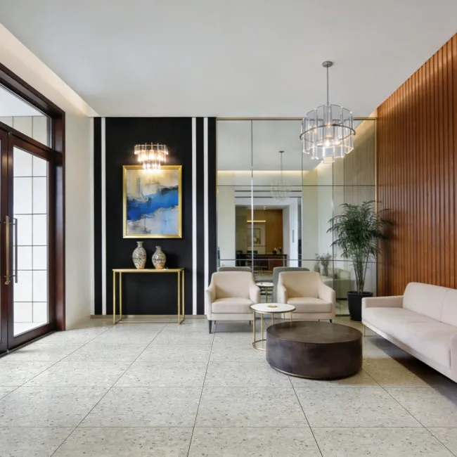 Mixy Beige Terrazzo Look Matt Porcelain Tile 600x600mm