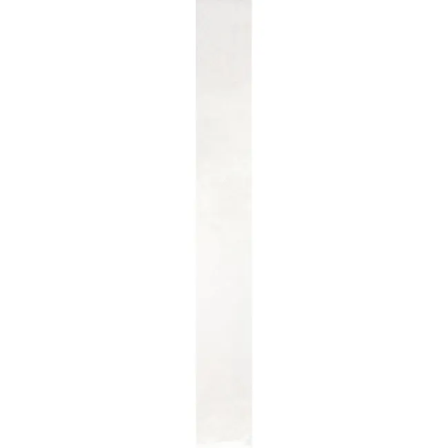 Verticale White Stone Brick Look Gloss Porcelain Tile 50x400mm