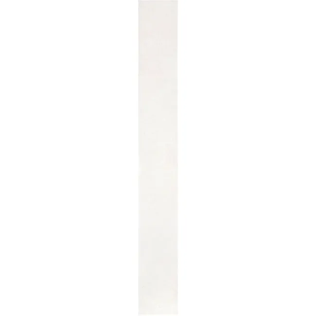 Verticale White Stone Brick Look Gloss Porcelain Tile 50x400mm