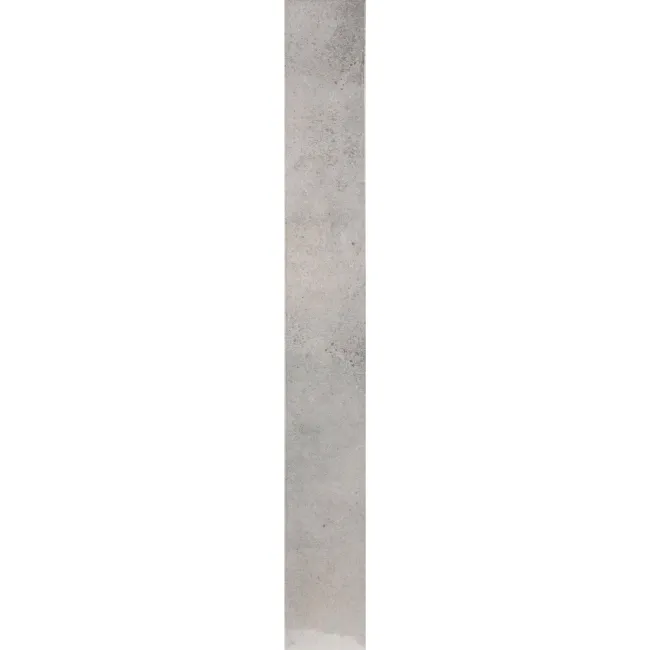 Verticale Grey Stone Brick Look Gloss Porcelain Tile 50x400mm
