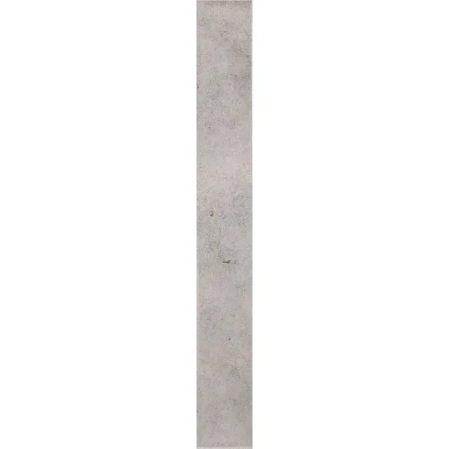 Verticale Grey Stone Brick Look Gloss Porcelain Tile 50x400mm