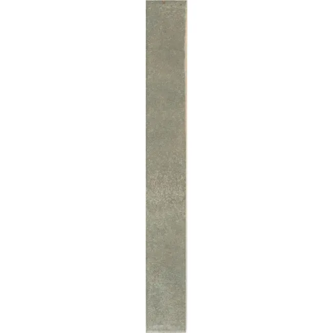 Verticale Green Stone Brick Look Gloss Porcelain Tile 50x400mm