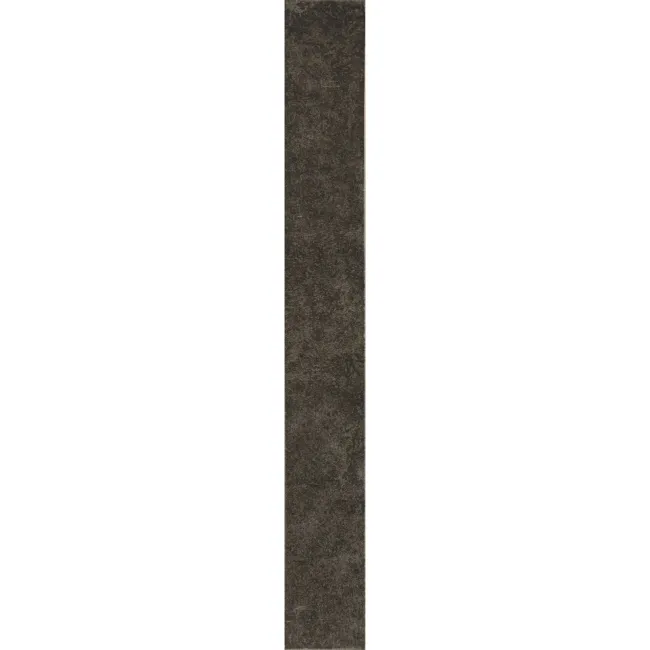 Verticale Brown Stone Brick Look Gloss Porcelain Tile 50x400mm